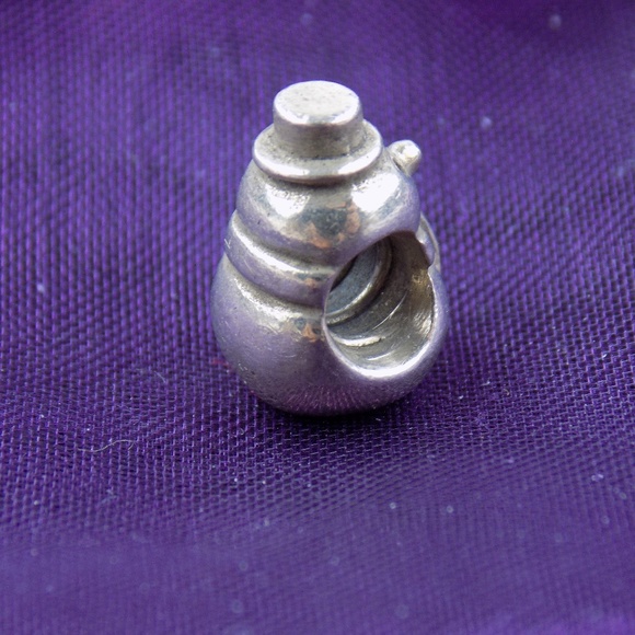925 sterling silver retired Pandora snowman charm - Picture 3 of 6